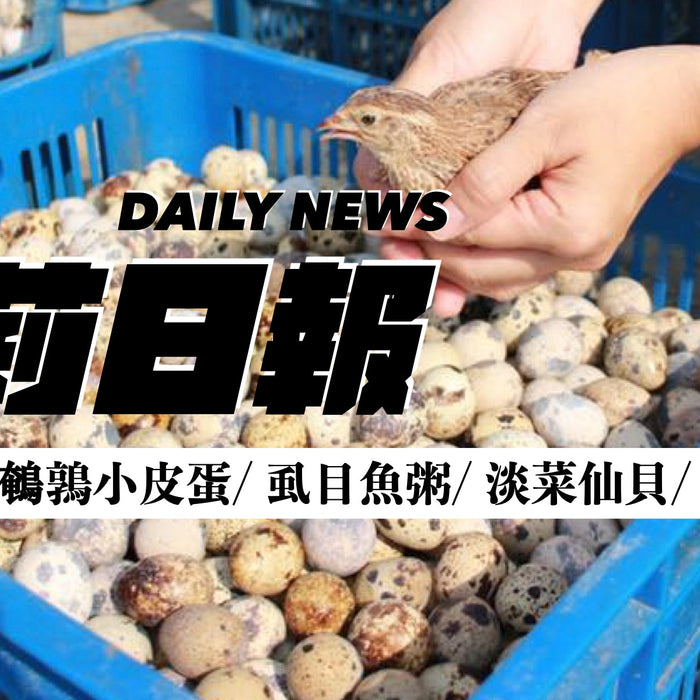 陽光鵪鶉牧場/ 淡菜仙貝/ 老酒麵線