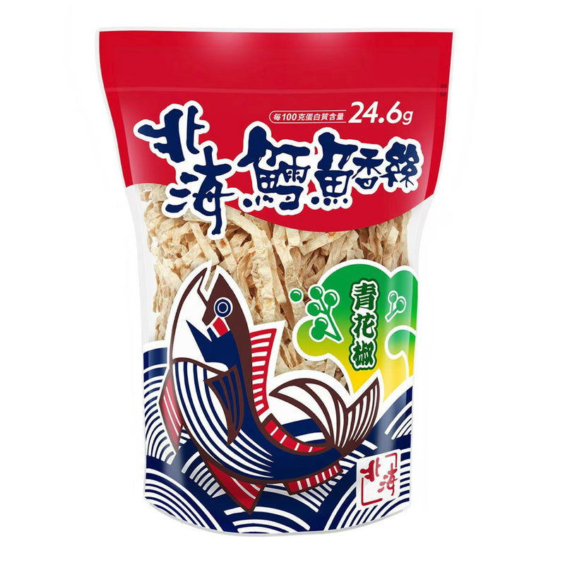 【北海】鱈魚香絲 青花椒辣味 Fish Snack Sichuan Green Peppercorn Spicy Flavor 600g