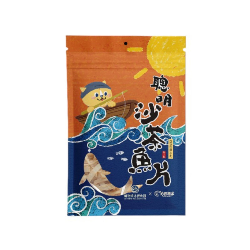 【林聰明】沙茶魚片 Shacha Flavor Fish Snacks 50g