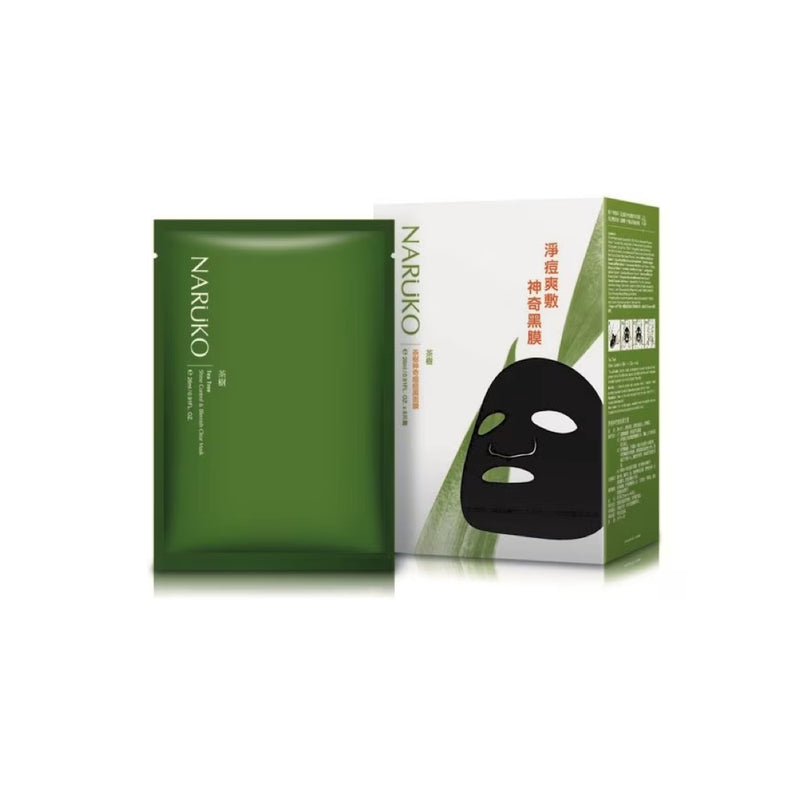 【牛爾親研】茶樹神奇痘痘黑面膜 Tea Tree Shine Control & Blemish Clear Mask 8pcs