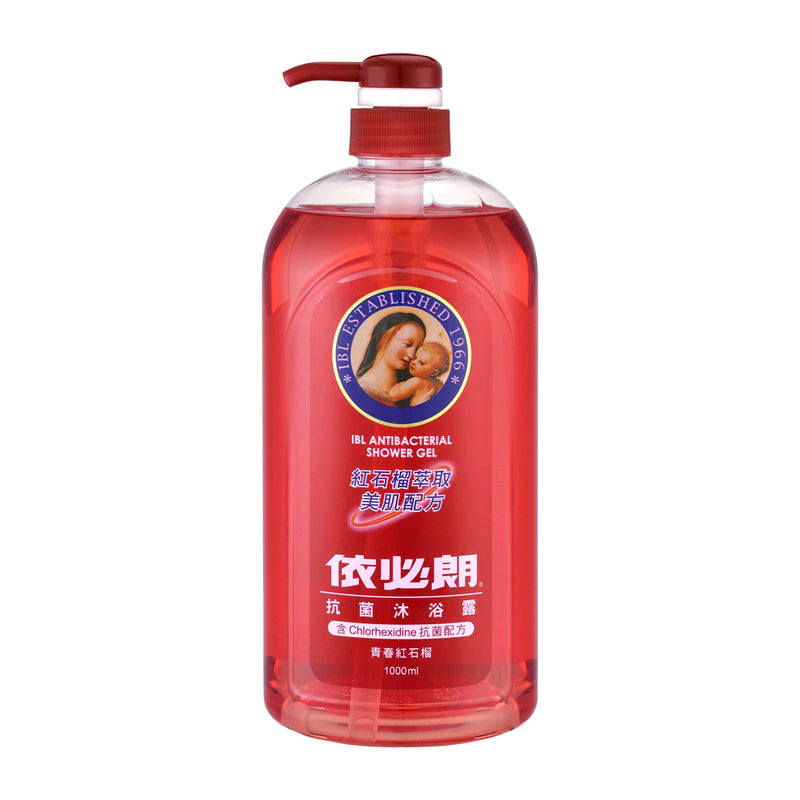 【依必朗】抗菌沐浴露（青春紅石榴）Pomegranate Antibacterial Shower Gel 1000ml