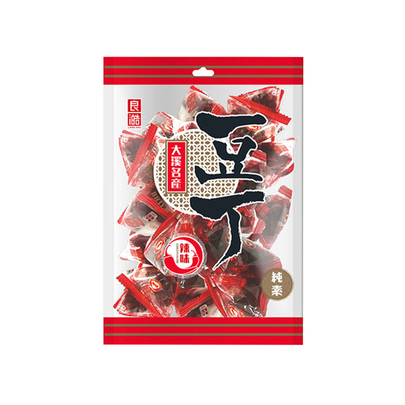 【良澔食品】大溪名產豆丁 辣味（全素）Spicy Dried Tofu 220g