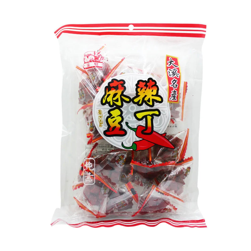 【溢旺食品】大溪名產 麻辣豆丁（全素）Extra Spicy Dried Tofu 280g