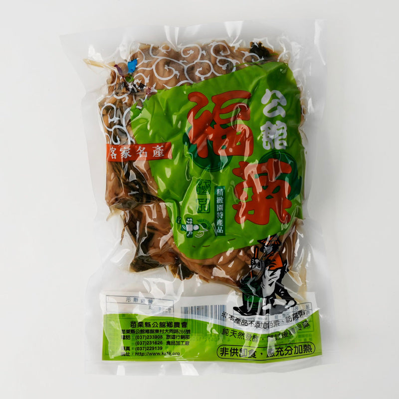 【公館鄉農會】粒裝福菜 Premium Hakka Preserved Vegetable 500g