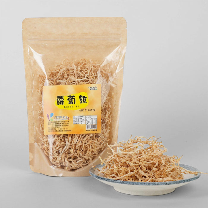 【公館鄉農會】蘿蔔絲 Dried Radish Shreds 100g