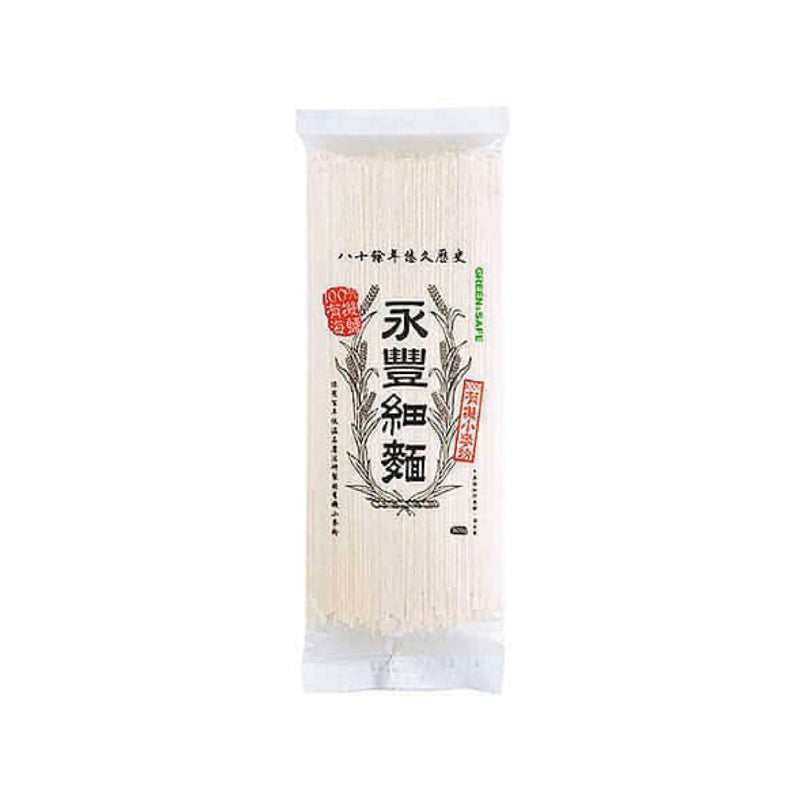 【GREEN & SAFE】永豐細麵 Thin Noodles 300g