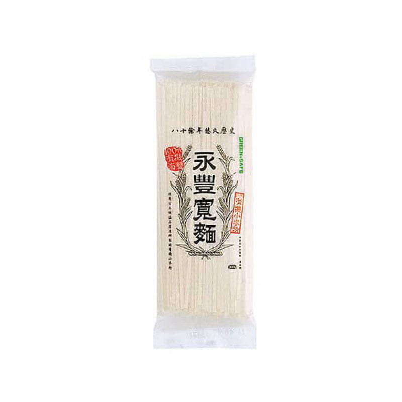 【GREEN & SAFE】永豐寬麵 Wide Noodles 300g