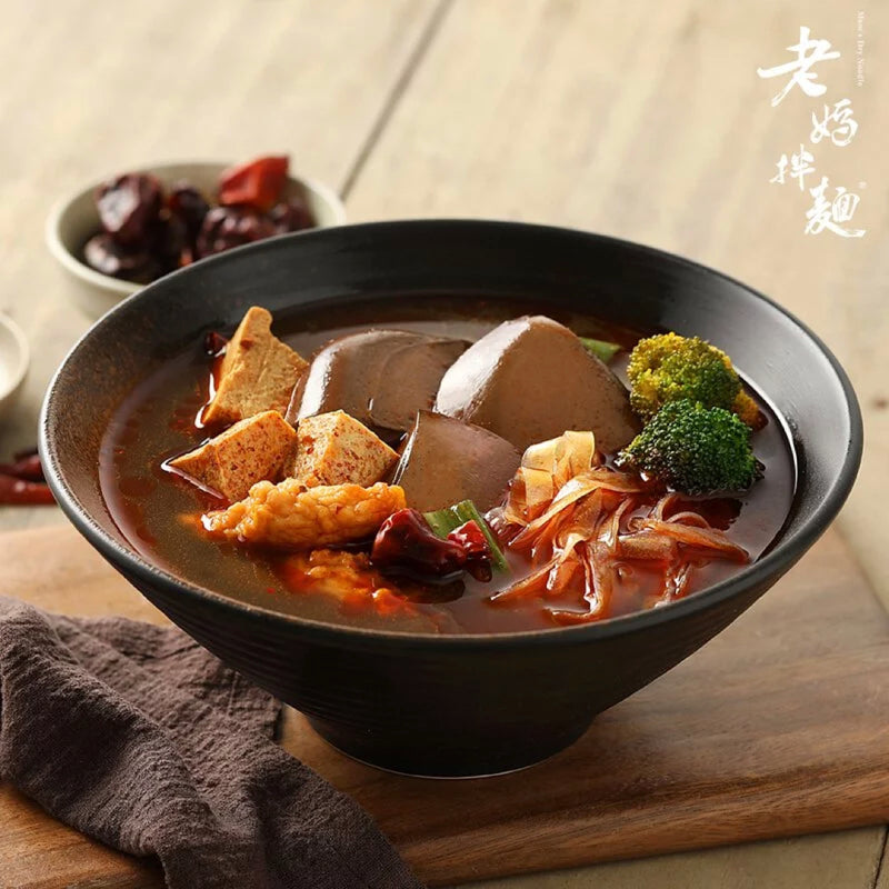 【老媽拌麵】麻辣鴨血包 100%純鴨血 Sichuan Spicy Duck Blood 500g（效期2027.02.13之後）