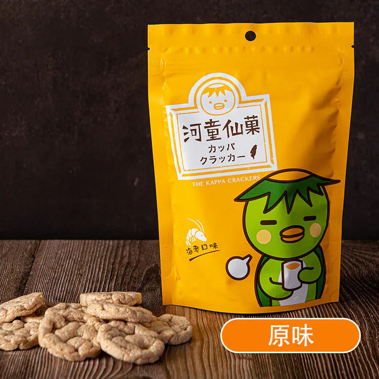 【蝦米工坊】河童仙菓：鮮蝦原味（非油炸蝦餅/ 獨享包）The Kappa Crackers 27g