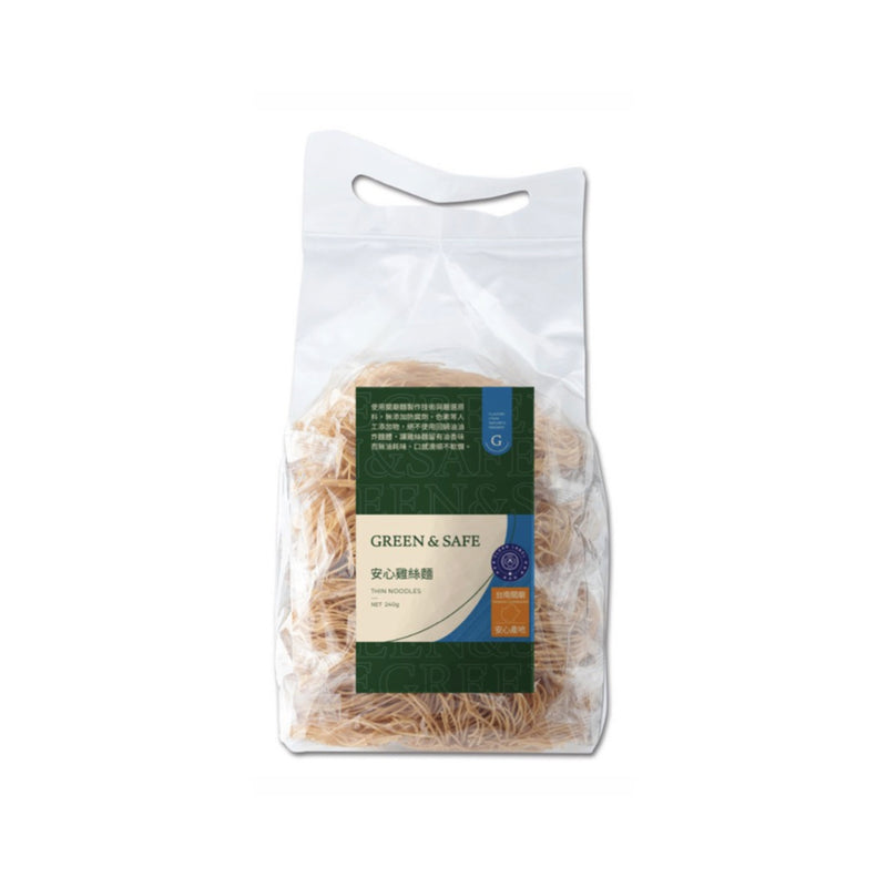 【GREEN & SAFE】安心雞絲麵 Shredded Chicken Noodles 60g