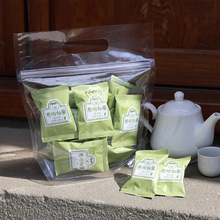 【蝦米工坊】河童仙菓：蔥明仙菓分享包（15入裝）The Green Onion Kappa Crackers Travel Size 75g