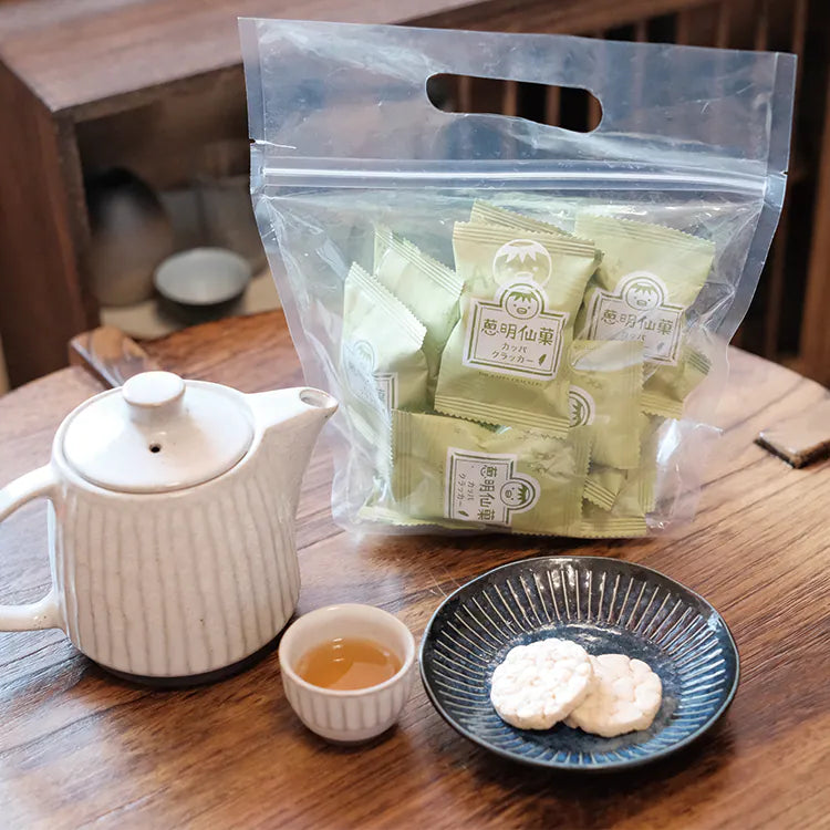 【蝦米工坊】河童仙菓：蔥明仙菓分享包（15入裝）The Green Onion Kappa Crackers Travel Size 75g