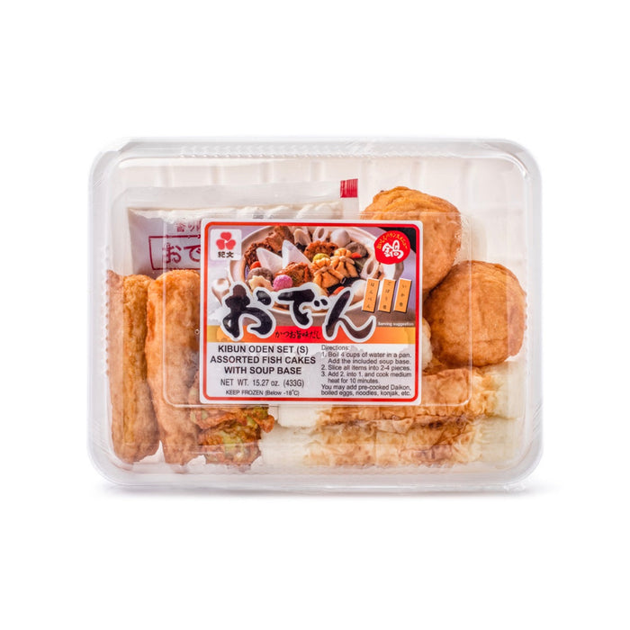 【冷凍配送】日本綜合關東煮（附湯包）Oden Assorted Fish Cake 433g（冷凍品項滿 $350 免運）