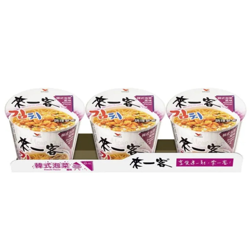 【統一】來一客 韓式泡菜風味杯麵 Kimchi Flavor Instant Noodle 201g