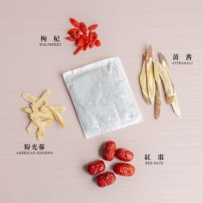 【和春堂】粉光蔘元氣滿滿茶 American Ginseng Tea 60g