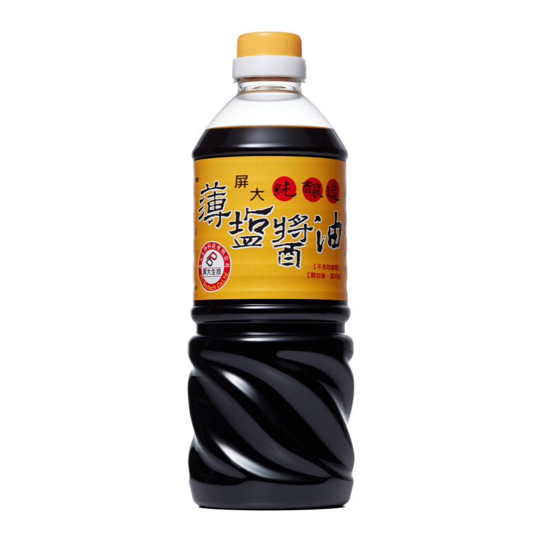 【屏大】薄鹽醬油 710ml