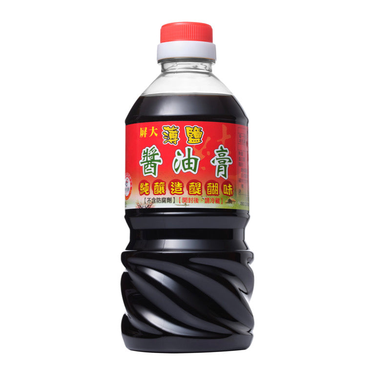【屏大】非基因改造薄鹽醬油膏 560ml