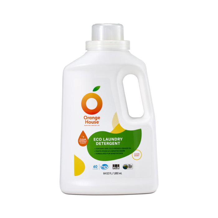 【橘子工坊】天然濃縮洗淨病毒酵素洗衣精 Liquid Laundry Detergent 1892ml
