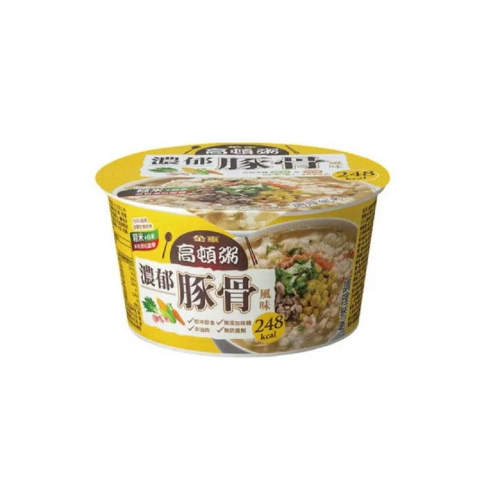 【金車高頓粥】濃郁豚骨風味輕食粥 Pork Flavor Rice Porridge 51g