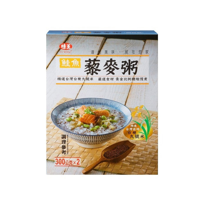 【味王】鮭魚藜麥粥 Salmon Flavor Quinoa Rice Porridge 600g