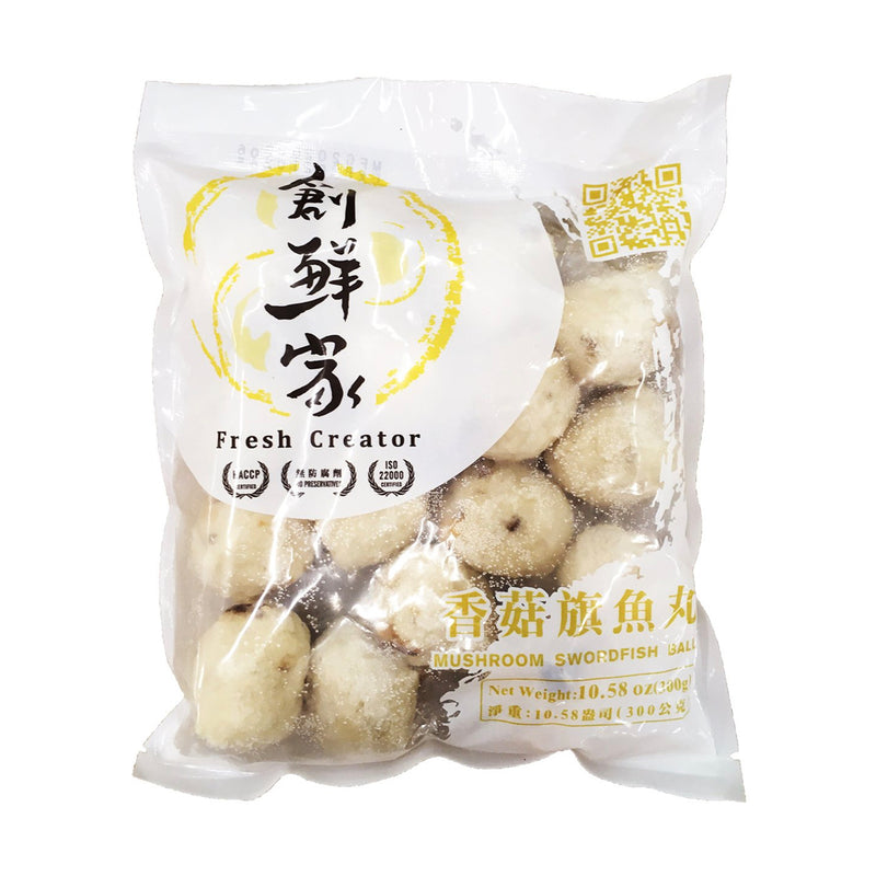 【冷凍配送】香菇旗魚丸 Mushroom Swordfish Ball 300g（冷凍品項滿 $350 免運）