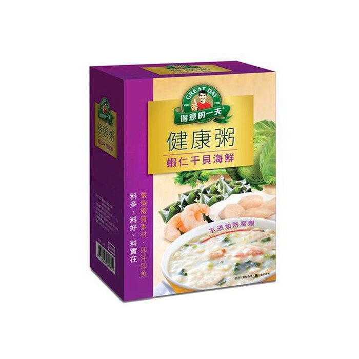 【得意的一天】蝦仁干貝海鮮享吃粥 Seafood Flavor Rice Porridge 160g