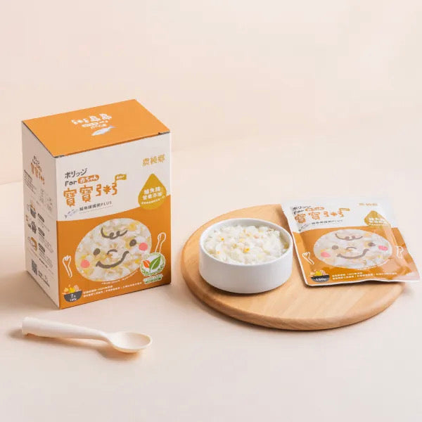 【農純鄉】寶寶粥：鱸魚暖暖粥 Sea Bass Flavor Baby Rice Porridge 150gx7