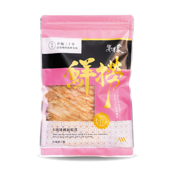 【海濤客】魷魚片 160g/ 包