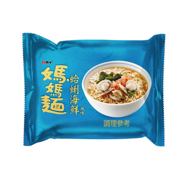 ♠︎ 媽媽の私房菜 ♤【維力】媽媽麵系列：蛤蜊海鮮風味麵 5入/ 袋 ♠︎