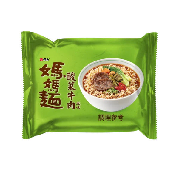 ♠︎ 媽媽の私房菜 ♤【維力】媽媽麵系列：酸菜牛肉風味麵 5入/ 袋 ♠︎