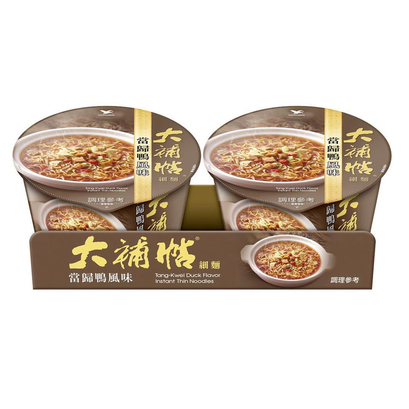 【統一】大補帖 當歸鴨風味細麵 二入/ 組 (效期 11.18.25)