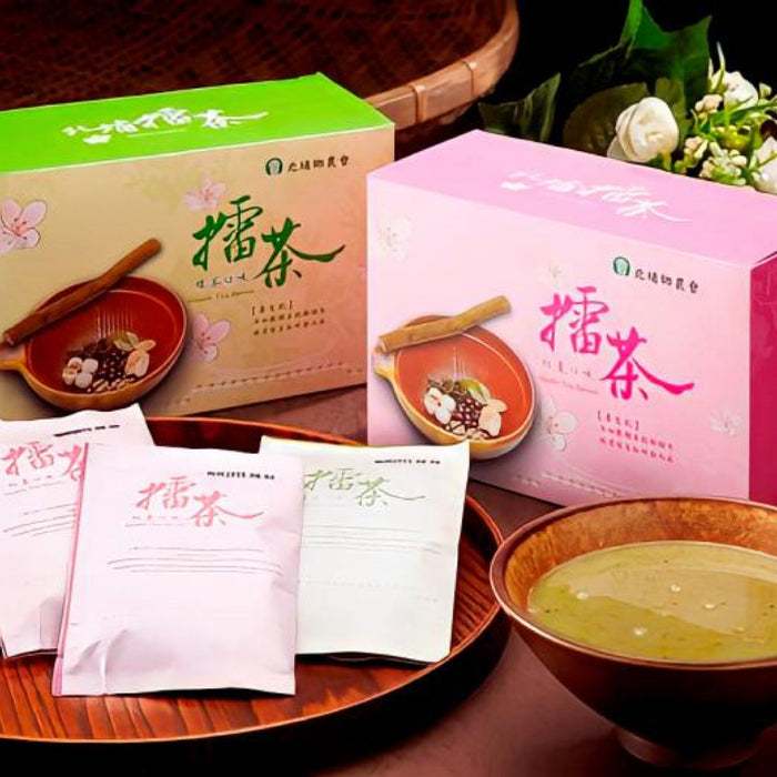 【北埔農會】北埔擂茶隨身包 (綠茶口味) Hakka Green Tea Flavor Leicha 600g