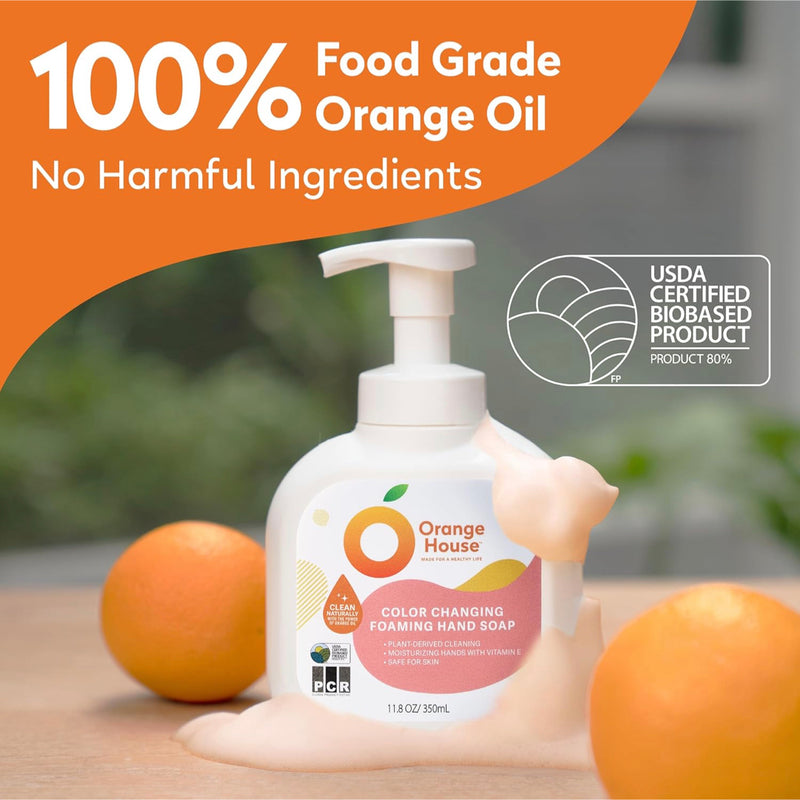 【橘子工坊】變色泡泡洗手慕斯 Color Changing Foaming Hand Soap 350ml