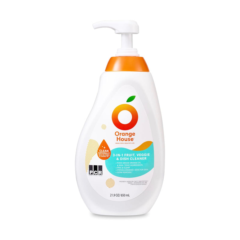 【橘子工坊】天然奶瓶蔬果清潔劑 3 in 1 Fruit, Veggie & Dish Cleaner 650ml