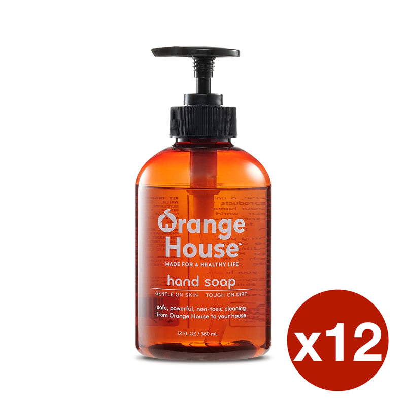 【橘子工坊】天然抗菌洗手乳 Natural Liquid Hand Soap 360ml x12pcs