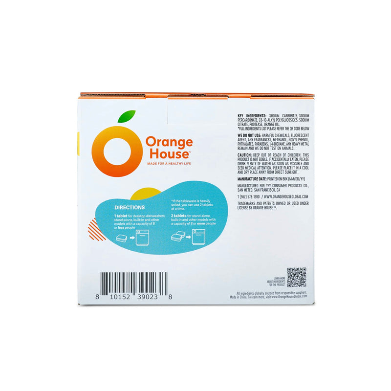 【橘子工坊】洗碗錠 Eco Dishwaher Tablet 56loads x6