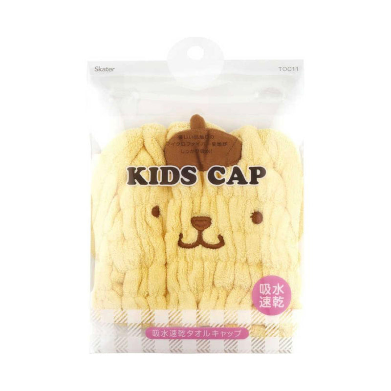 Skater 吸水速乾髮帽 布丁狗 Micro Fiber Hair Cap Towel (Pompompurin) 1pc