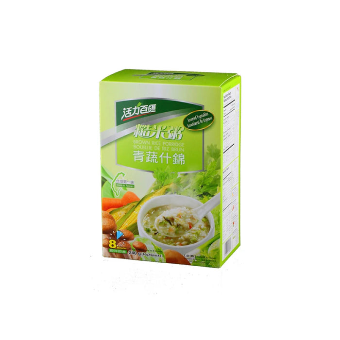 【活力百匯】青蔬什錦糙米粥 Assorted Vegetables Brown Rice Porridge 240g