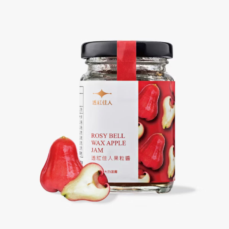 【佳冬鄉農會】透紅佳人 蓮霧果粒醬 Rosy Bell Wax Apple Jam 135g