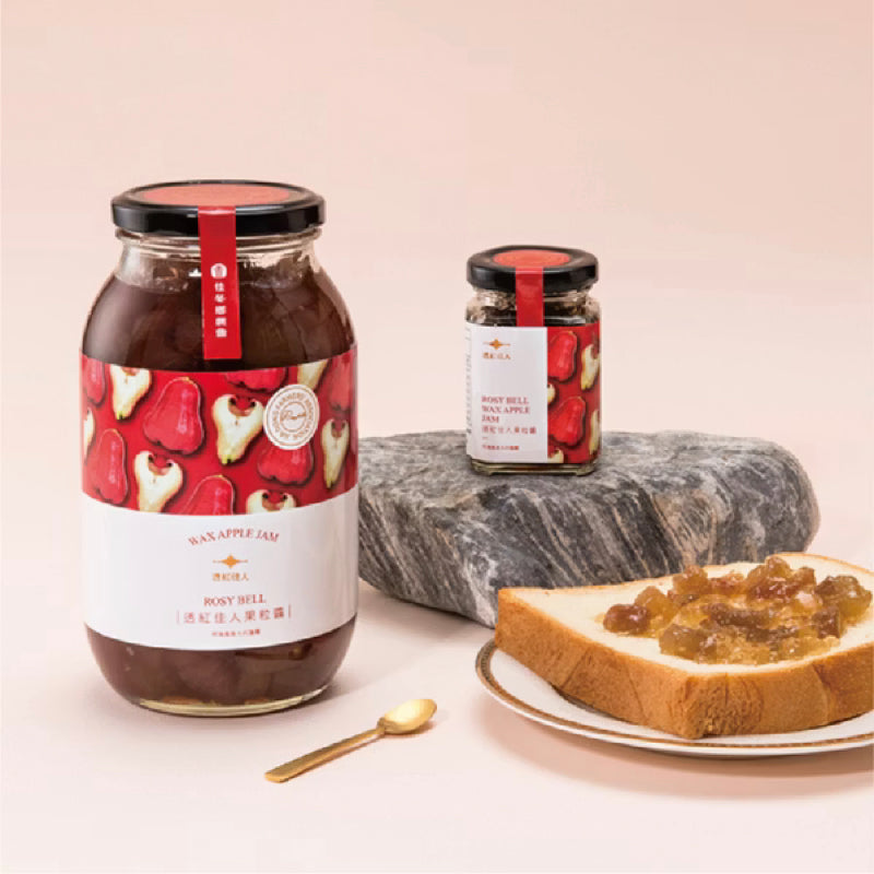 【佳冬鄉農會】透紅佳人 蓮霧果粒醬 Rosy Bell Wax Apple Jam 135g