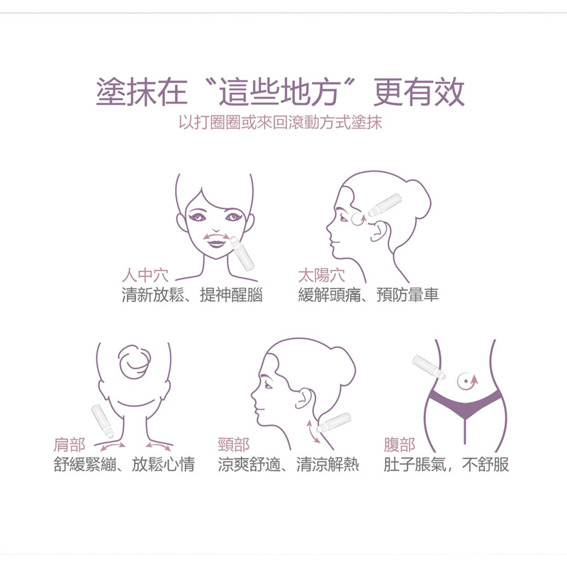 【金牌 帝寶】舒緩薰衣草精油滾珠瓶 Lavdendar Yi Tiao Gen Essential Oil Roller 10ml
