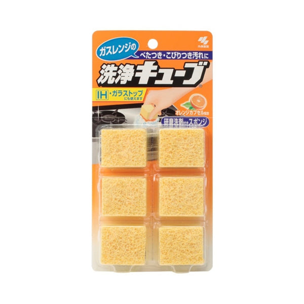 //日本// 小林製藥 廚房清潔海綿（柑橘味）