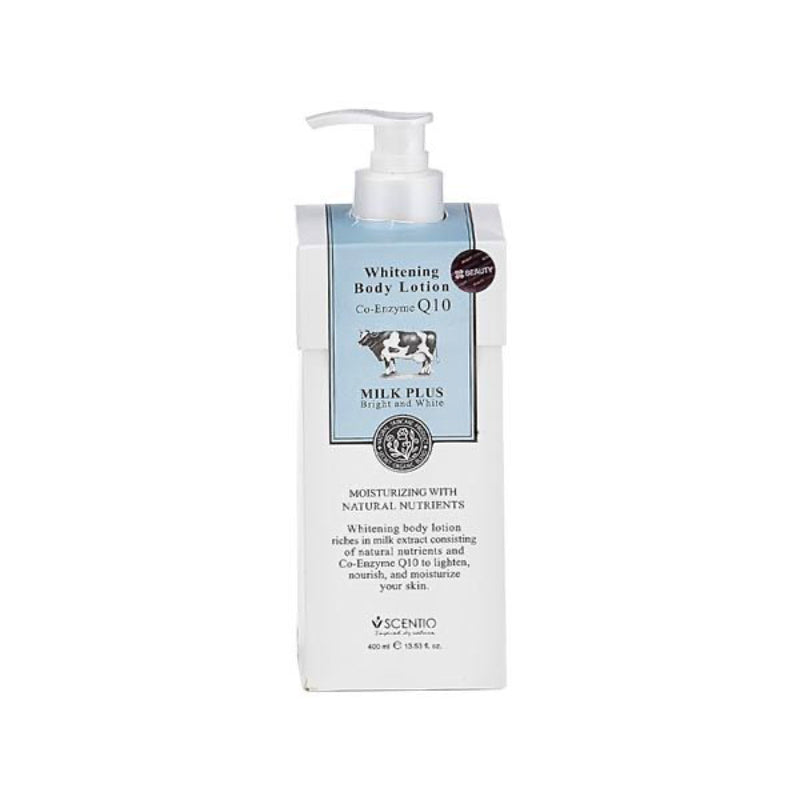 泰國【Beauty Buffet】SCENTIO Q10 牛奶身體乳液 400ml