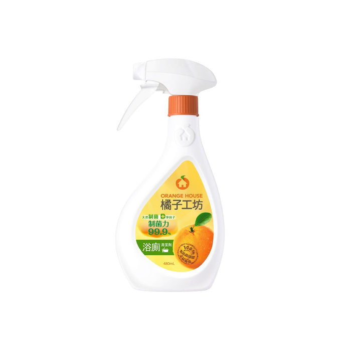 【橘子工坊】天然制菌浴廁清潔劑 480ml