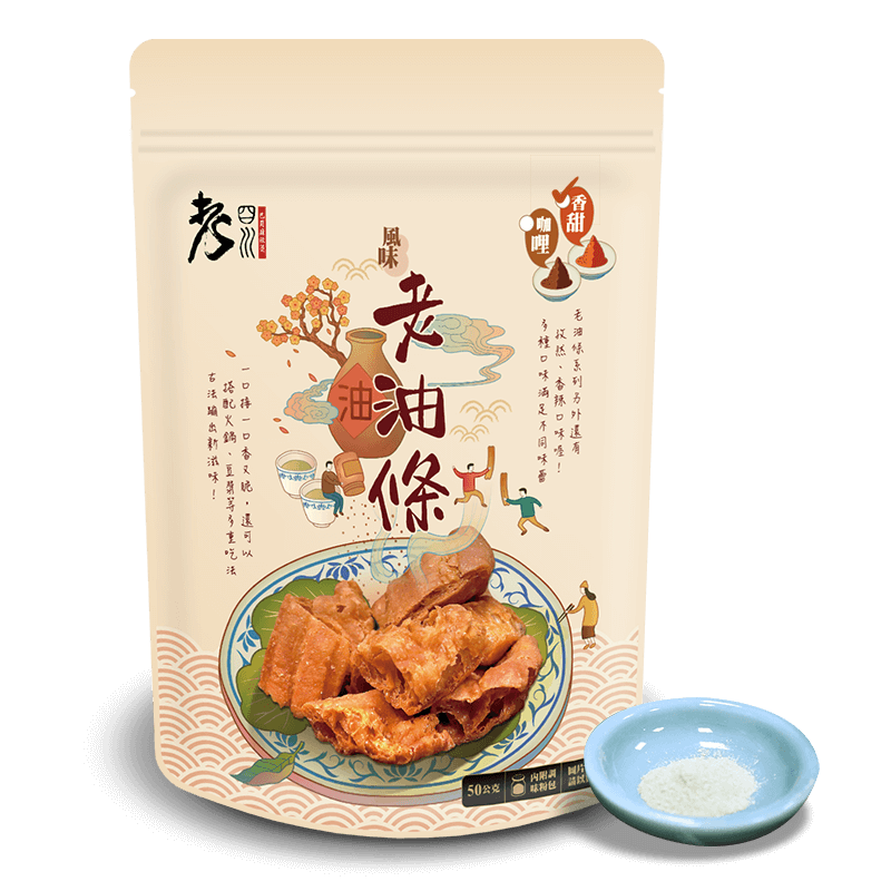 ◉ 預購商品 ◉ 主廚特調【老四川】搖搖老油條：香甜風味 50g