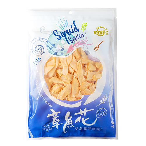 精選魷魚肉，人氣商品【珍福食品】章魚花 100g/ 包