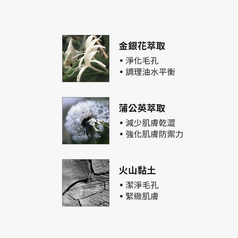 【TRUE TISANE】金銀花控油火山泥膜