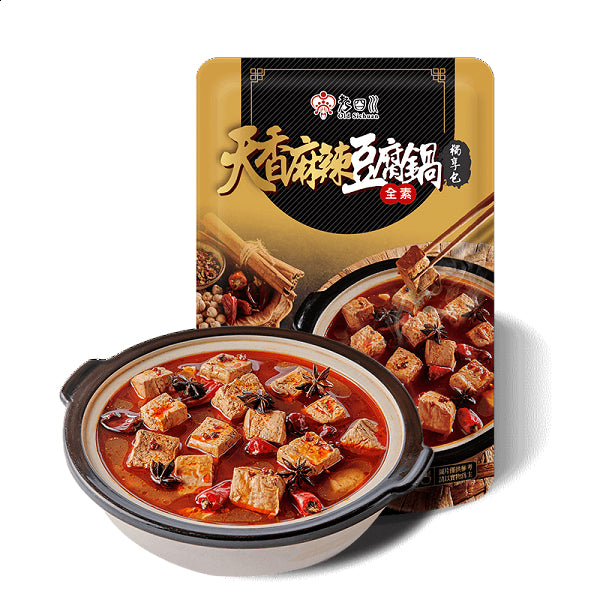【老四川】天香麻辣（全素）豆腐獨享包 450g