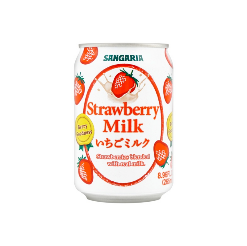 【日本 SANGARIA】紅茶姬 草莓牛奶 265ml