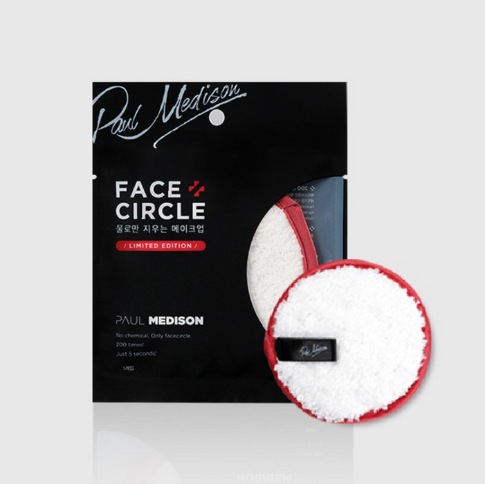 Paul Medison Face Circle 纖維卸妝洗面撲一入
